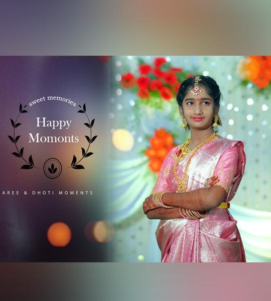 Yashaswi-Saree Cermoney